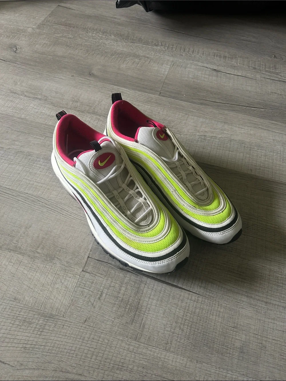 Nike Air Max 97 White Rush Pink Volt